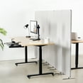 thumbnail image 6 of VIVO Gray 24 x 66 inch Privacy Panel Office Partition, Cubicle Room Divider, 6 of 8