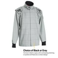 thumbnail image 4 of Finish Line Single-Layer SFI-1 Racing Suit Jacket, Grey XXXL, 4 of 7