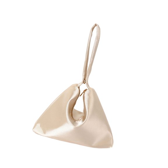 7829 Elegant Solid Evening Clutch With Magnetic Closure Top Handle Dumpling Handbags For Prom Event And Wedding Parties