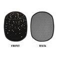 thumbnail image 2 of Sikiie Star Silver Glitter Silicone Pot Holders, Oven Mitts Heat Resistant Hot Pads, Non Slip Pot Holder for Kitchen Baking and Cooking 9.4 x 7.5 Inches, 2 of 7