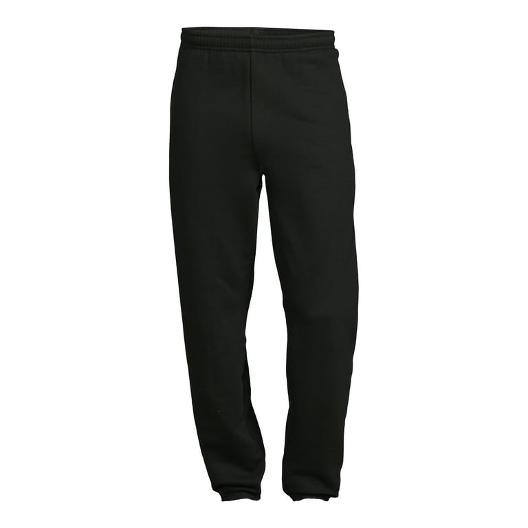 Men’s Sweatpants with Pockets Athletic Track Joggers - Black / 2XL