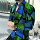 thumbnail image 3 of Camisas de primavera con estampado 3D de cuadros y flores para hombre, camisa de manga larga con solapa y botón, camisas Y2k, ropa informal ajustada a la moda, 3 of 5