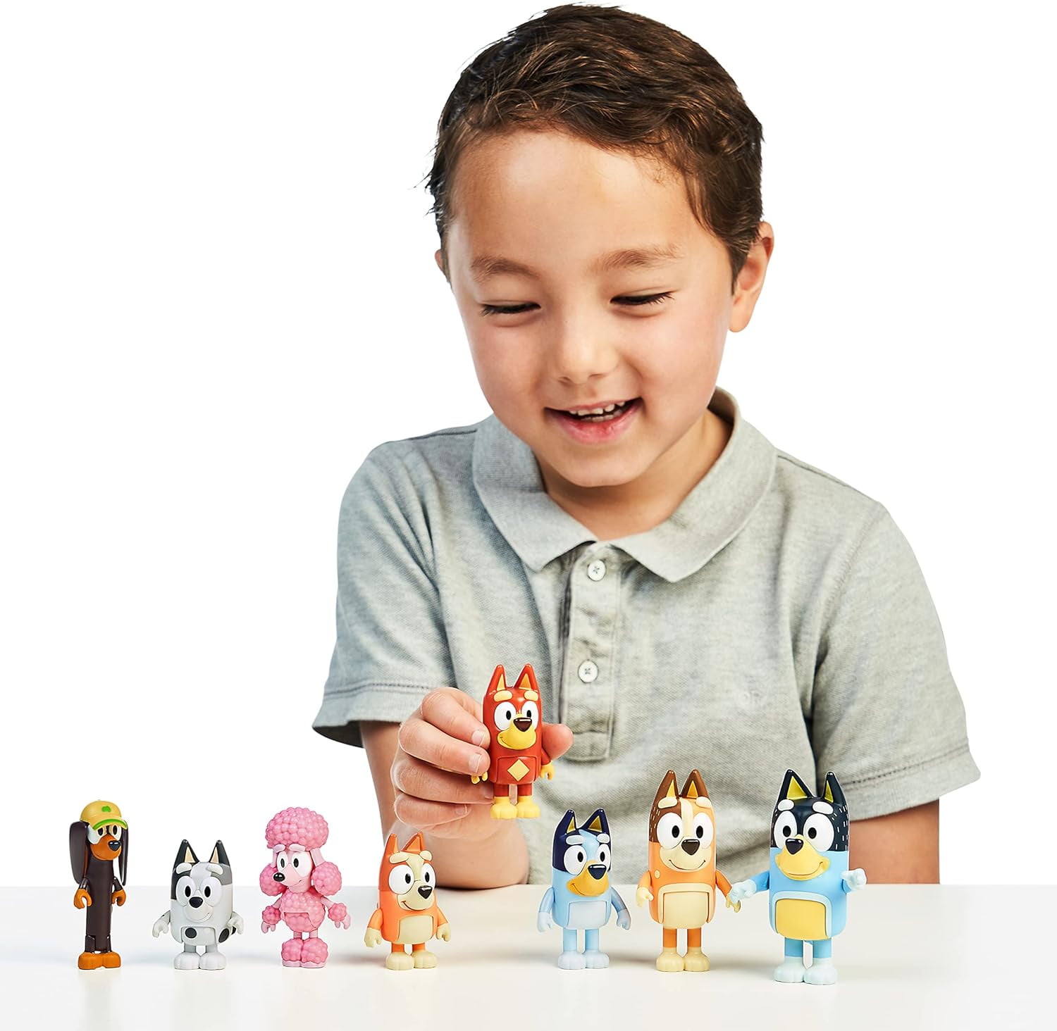 Bluey - BLUEY 8 FIGURE MULTIPACK - (90128)