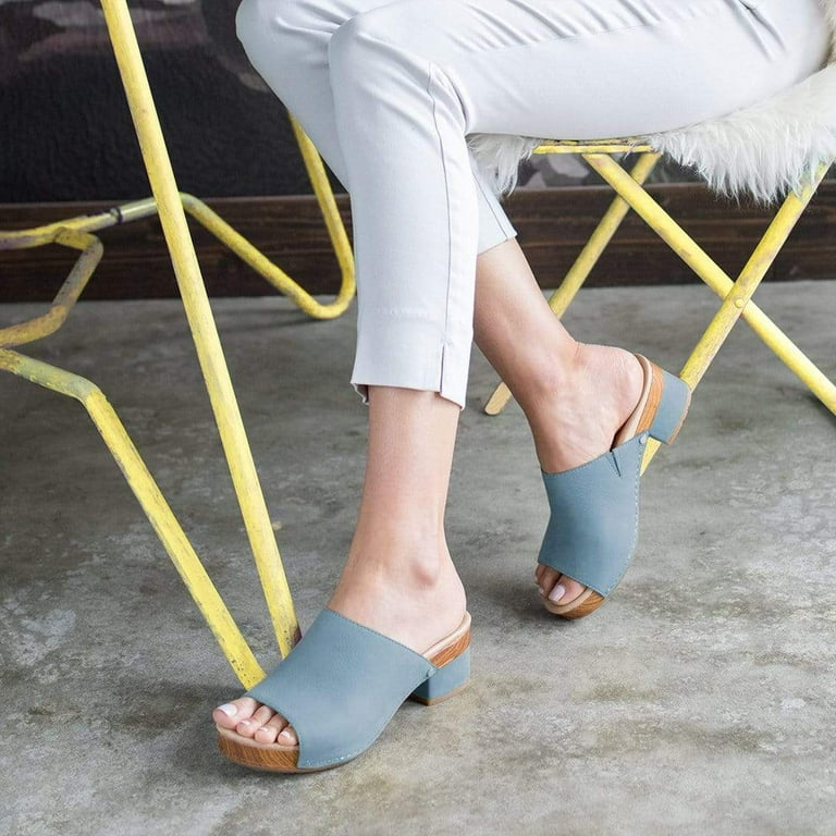 Dansko Maci Wooden Slide Sandal Walmart