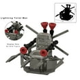 thumbnail image 5 of 4 Pcs Toilet Man Minifigures Building Block Kits Set, Cartoon Movie Series Lightning Toilet Man Flight Monitor Action Figures Toy, Gift for Children and Fans, 5 of 5