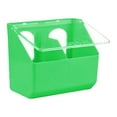 thumbnail image 2 of Pigeon Feeder Cage Mount Hanging Box Heavy Duty Plastic for Cockatiels Ducks Pigeons Parrots, 2 of 9