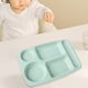 thumbnail image 1 of Plato llano dividido de cinco compartimentos | Bandeja para comidas infantiles, ideal para el almuerzo escolar y el hogar | Material de fibra vegetal | Apto para lavavajillas y microondas, 1 of 6