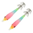 thumbnail image 2 of Cuttlefish Bait Hook, Built In Steel Wire Luminous Cuttlefish Hook Double Row Intensive  For Fishing Pink, 2 of 8