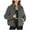 Dark Gray Coats, variant on HAPIMO Rollbacks Knitted Cardigan for Women Casual Comfy Solid Button Down Jacket Girls Fall Fashion Tops Womens Pocket Lapel Collar Outwear Long Sleeve Pink S