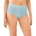 thumbnail image 1 of Bali Womens One Smooth U All Around Smoothing Brief, 7, Blue Whimsy Pointelle, 1 of 1