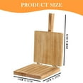 thumbnail image 3 of Piwvid Dough Presser Dough Pressing Tool Wooden Wooden Tortilla Press Maker Manual Dumpling Wrapper Presser Kitchen Gadgets for Home Kitchen Wooden Taco Press, 3 of 9