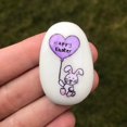 thumbnail image 2 of Decorative Stones - Easter Bunny Pocket Stone Gift Personalised Friendship Keepsake for Friends Easter Bunny Pocket Set Easter Gift Present for Best Friend Easter Pocket Bunny Gift Mother'S Day, 2 of 5