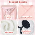 thumbnail image 5 of Yiliangx 4-Packs Baby Hooded Towel, Baby Essentials Baby Towels for Boys Girls,31.5x31.5 inch Soft Ultra Absorbent Hooded Towel Set for Babies, Toddler, Infant Gifts, 5 of 13