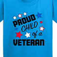 thumbnail image 4 of Inktastic Proud Child of a Veteran Veterans Day Youth T-Shirt, 4 of 5