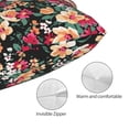 thumbnail image 3 of KLL Many Kind Of Flowers Pillow Covers Envelope Closure,Super Soft and Cozy Fuzzy Fleece Pillow Case Cover 14"x20", 3 of 5