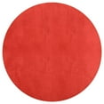 thumbnail image 3 of Pure Red Round Carpet Circle Rug Outdoor Patio Area Rug Washable Large Area Rugs Hallway Room Decor Fitness Mats, 3 of 8