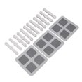 thumbnail image 4 of 12Pcs Screen Window Clips Home Windows Mounting Buckle for Fly Screen Insect Protection, 4 of 19