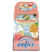 eeBoo Best Pals' Diner Pretend Play Set Props for Make Believe