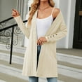 thumbnail image 5 of Jiyugala Cardigan Sweaters for Women Warm Soft Knit Sweater Coats, 5 of 7