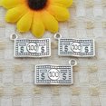 thumbnail image 3 of K-KED 198 Pcs Tibetan Silver "100 Dollar" Charms Pendant 21X10MM S5295, 3 of 4
