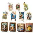 thumbnail image 2 of EDTara Mini Building Blocks 3D Painting Model Set DIY Creative Stereograph Collection Building Bricks Toy Xmas Gifts For Boys Girls, 2 of 9