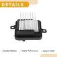 thumbnail image 4 of Unique Bargains HVAC Blower Motor Resistor Heater Blower Resistor No.1609722280 for Citroen C4 2013-2022 Plastic Metal 1 Pc, 4 of 6