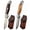 Multicolor, variant on Damascus Steel Folding Pocket Knife, Kitchen Paring Fruit Knives, Exquisite Vintage Wooden Handle with Individual Leather Sheath, Portable Survival Camping Pocket Knives
