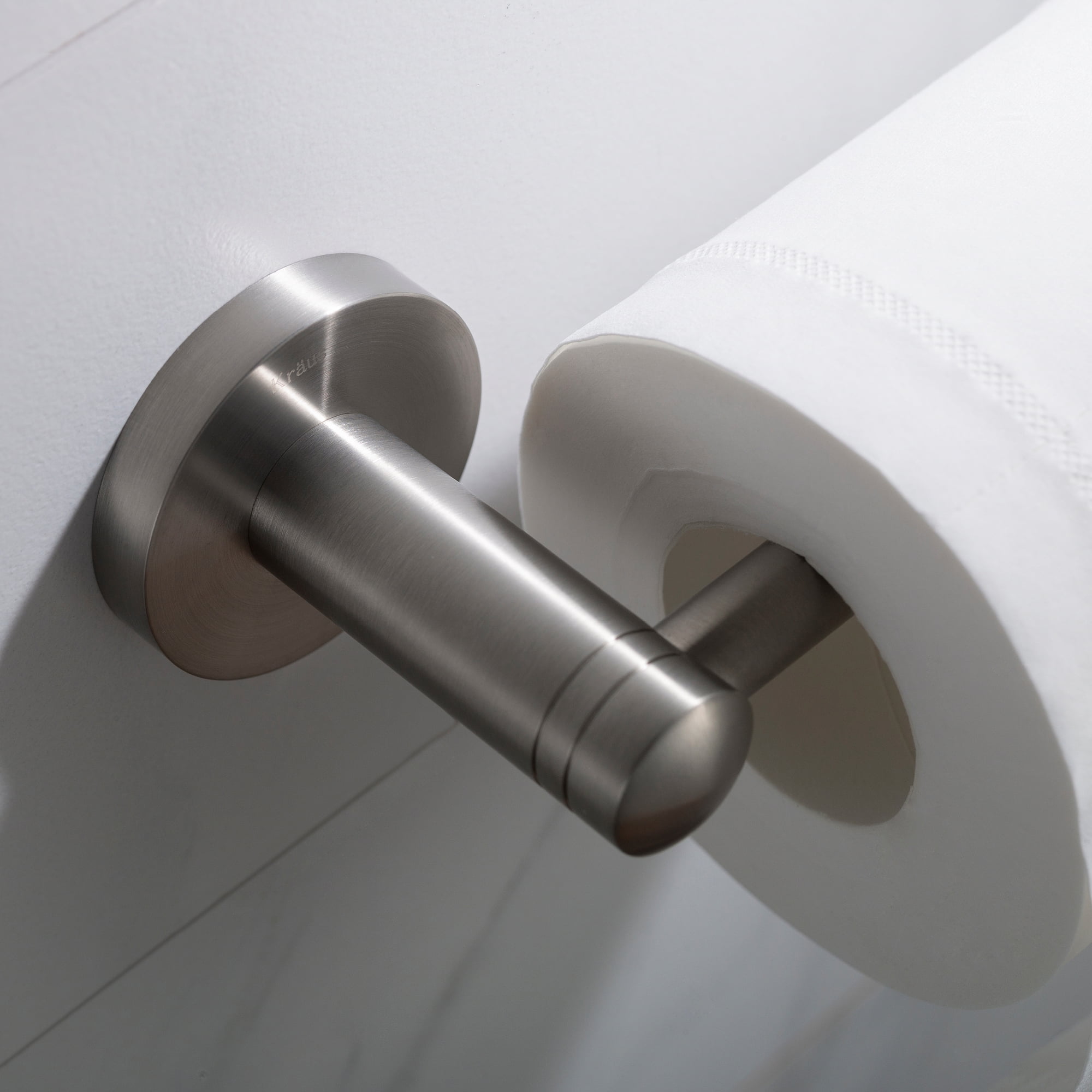 KRAUS Elie Bathroom Toilet Paper Holder, Brushed Nickel Finish