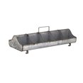 thumbnail image 1 of IMAX Corporation Lorren Galvanized Organizer in Gray, 1 of 2