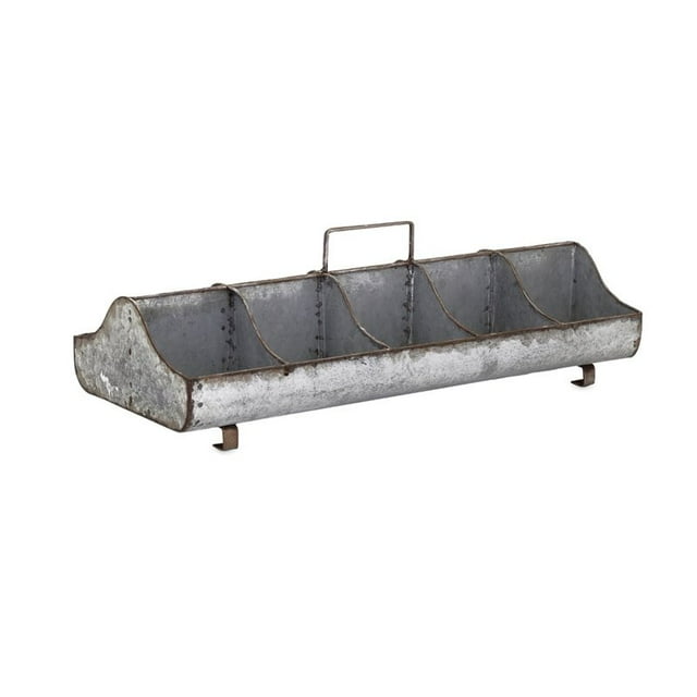IMAX Corporation Lorren Galvanized Organizer in Gray