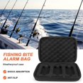 thumbnail image 4 of Bolsa de Transporte de Alarma de Mordedura de Pesca ElectróNica, Alarmas de Mordedura de Pesca, Caja de Almacenamiento de EVA Resistente al Agua, 4 of 5