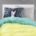 thumbnail image 2 of Carolines Treasures BB5077PILLOWCASE Blue Flowers Westie Fabric Standard Pillowcase Standard multicolor, 2 of 2