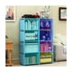 thumbnail image 5 of Librería Y Cubos Organizadores, Almacenamiento De Muebles azul, 5 of 5
