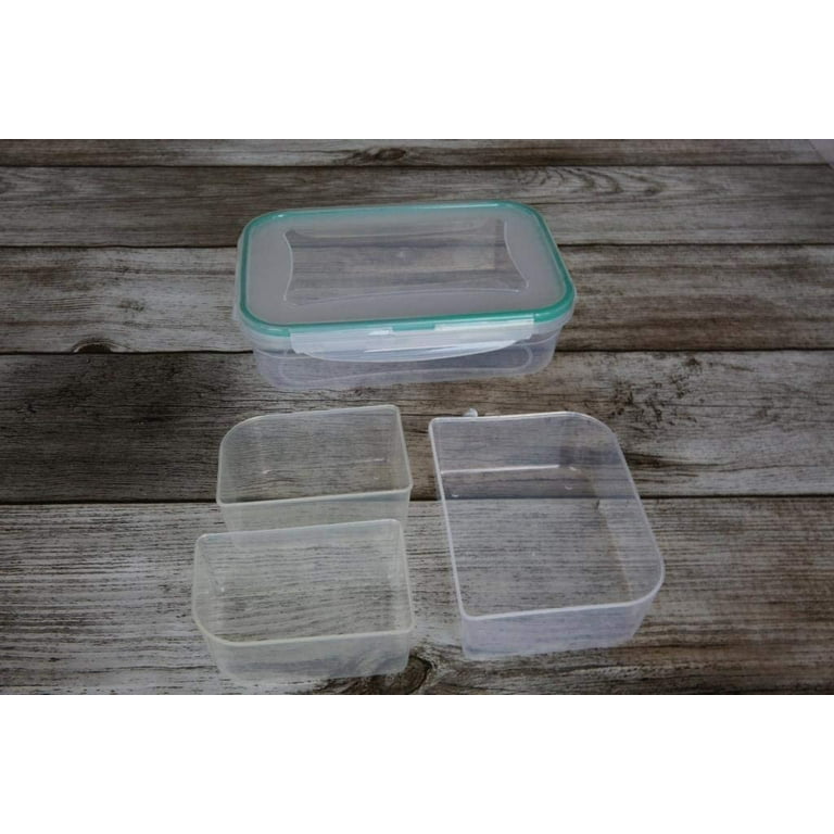 Carrotez carrotez food storage container, 4 compartment portion