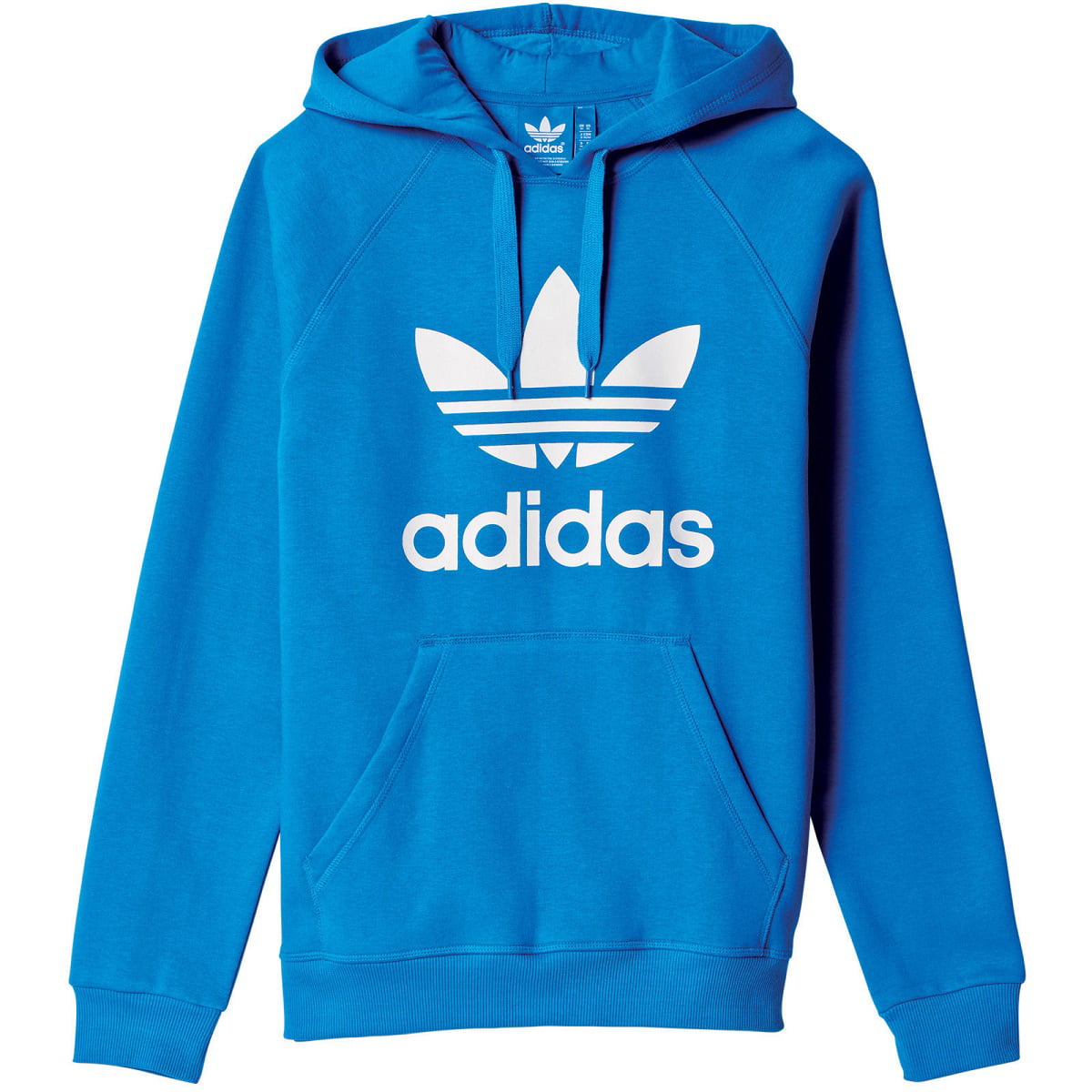 Adidas - New Mens Adidas Original Mens Trefoil Fleece Hoodie Hooded Sweatshirt Pullover Jumper
