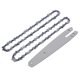 thumbnail image 1 of Juego de cadenas y guías de 4/6 pulgadas, cadenas afiladas para motosierra (6 pulgadas), 1 of 4