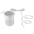thumbnail image 3 of Soporte De Secador De Pelo De Pared Resistente A La Corrosión De Moda, Soporte De Secador De Pelo De Baño, Pasta De Dientes De Peine Para Rizador De Cepillo De Dientes ANGGREK Bathroom Accessories, 3 of 8