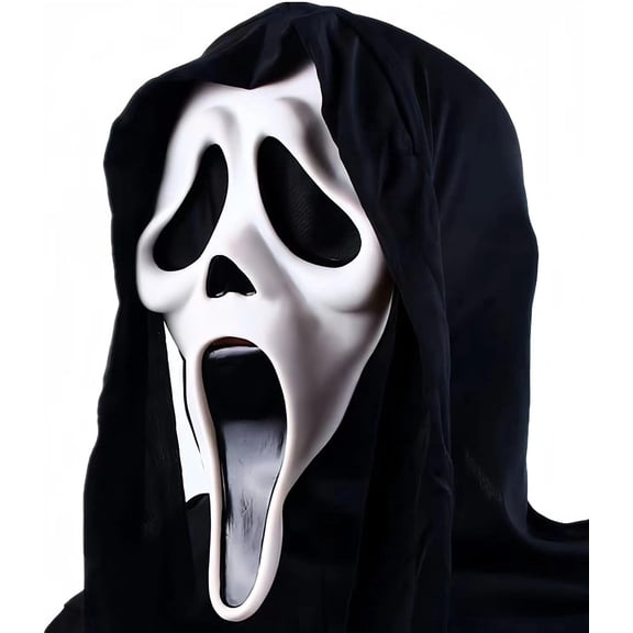 Halloween Mask Natural Latex Scary Skull Mask Horror Full Head Masque Halloween Party Costume Cosplay Props