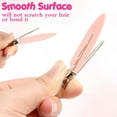 thumbnail image 5 of 60 Pcs No Crease Hair Clips, No Bend Hair Clips, Creaseless Makeup Hair Clips for Styling Sectioning, Duck Bill Small Hair Clips for Women Girls, Flat Curl Pin Alligator Clips for Thick Thin Hair, 5 of 5