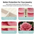 thumbnail image 3 of Rose Travel Portable Square Organizer Box: Earring Organizer & Jewelry Display for Girls and Women, 3 of 6