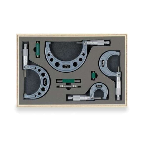 Micrometer Set,0-4 In 103-930