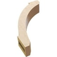 thumbnail image 6 of Ekena Millwork 3"W x 12"D x 16"H Lafayette Rough Cedar Woodgrain TimberThane Knee Brace, Primed, 6 of 6