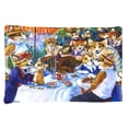 thumbnail image 1 of Carolines Treasures 7321PILLOWCASE Corgi Boating Party Fabric Standard Pillowcase, 1 of 2
