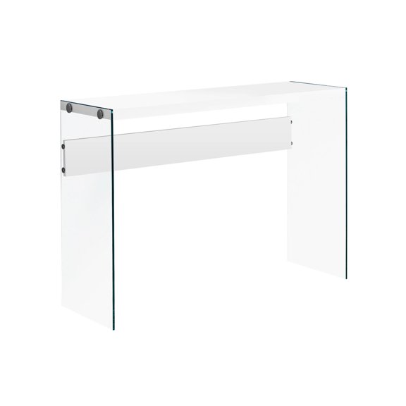 Contemporary Glass Table for Living Area / Offers Decorating Space