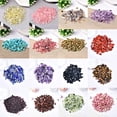 thumbnail image 2 of 100 g de espécimen de grava de cristal natural, cuarzo rosa, amatista, decoración del hogar, colorido para acuario, piedra de energía curativa, mineral de roca, 2 of 5