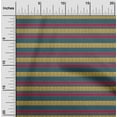 thumbnail image 1 of oneOone Cotton Poplin Fabric Chevron & Greek Key Block Printed Craft Fabric BTY 42 Inch Wide, 1 of 4
