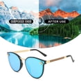 thumbnail image 4 of Gafas de sol de abeja, tendencia de moda, gafas de sol de tres colores, hechas de PC y metal., 4 of 5