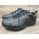 thumbnail image 1 of New Balance 608 Sneakers Black Leather Slip Resistant Mens Size 10.5 4E Wide, 1 of 6