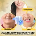thumbnail image 6 of LELE LIFE 60pcs Interdental Brushes Braces Flossers, Reusable Dental Brushes between Teeth, Braces Brush Floss for Braces Toothbrush, Proxy Brushes Dental Picks, 0.7mm, 6 of 7