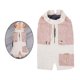 thumbnail image 3 of Perro de invierno Traje de Francés Monos Trajes suaves para mascotas marrón Yuyangstore Chaqueta de cachorro, 3 of 8